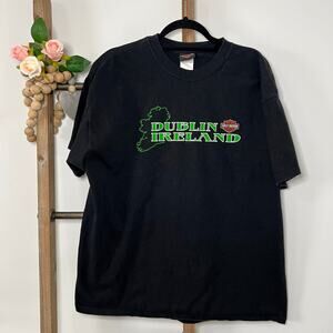 Harley‎ Davidson Mens Short Sleeve Black T Shirt Size X Large